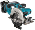 Makita akumuliatorinis rankinis diskinis pjūklas, 18 V. Be akumuliatorių ir kroviklio