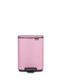 Šiukšlių dėžė atidaroma koja Brabantia Bo, rožinė, 4l