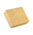 Vienkartinės dėžutės Packipack, pop., natūralios sp., 20x20x8cm, 50 vnt.