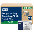 Neaustinės medž. šluostės lapeliais Long-Lasting Cleaning Cloth W8, 1sl., 50vnt