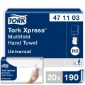 Rankšluosčiai servetėlėmis Tork Xpress Multifold Universal H2, 2sl.