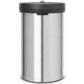 Šiukšlių dėžė su nuimamu dangčiu Brabantia Big Bin, matinio metalo, FPP, 60l