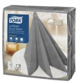 Stalo servetelės Tork Premium LinStyle, 39x39cm, pilkos, 1sl.