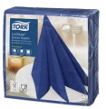Stalo servetelės Tork Premium LinStyle, 39x39cm, tamsiai mėlynos, 1sl.