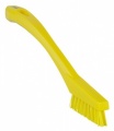 Labai kietas mažas rankinis šepetys Vikan, geltonas, 20,5cm