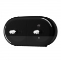 Tualetinio popieriaus rulonais dozatorius Tork SmartOne Twin Mini T9, juodas