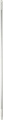 Aliumininis kotas Vikan, baltas, skermuo 25 mm, 146 cm