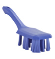Kietas rankinis šepetys Vikan UST su trumpa rankena, violetinis, 26cm