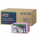 Spalvotos šluostės Tork Premium W8, raudonos, 38x30cm, 40vnt