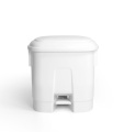 Šiukšlių dėžė atidaroma koja Derby, baltu dangčiu, 30l