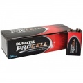 Baterijos Duracell Procell Block 9V , 10vnt.