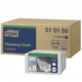 Neaustinės medž. šluostės lapeliais Tork Premium 510 W8, 1sl., 55vnt