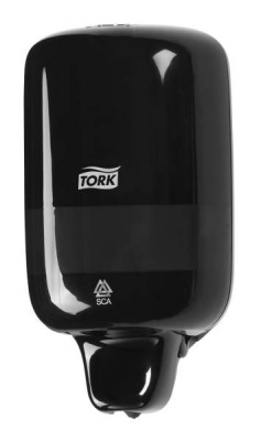 Skysto muilo dozatorius Tork Elevation S2,  juodas