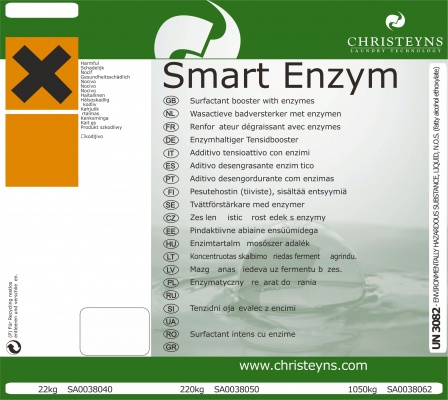 Koncentruotas skalbimo priedas Smart Enzym, 22kg