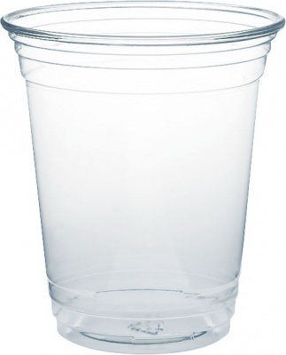 Vienkartinės skaidrios stiklinės kokteiliams (dangelio kodas 2061354/2061355) 400ml, 50vnt.