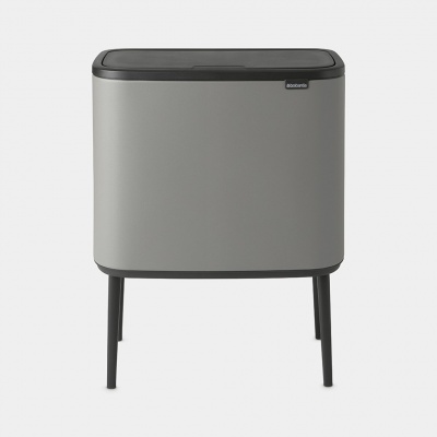 Šiukšlių dėžė Brabantia Bo Touch Bin, mineralinė pilka, 36l