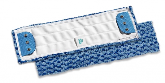 Šluostė grindims Microsafe Wet System, mikropluošto,  40x13cm, mėlyna
